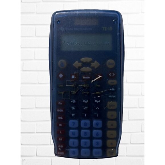 Texas Instruments TI-15 Explorer Elementary Calculator TI15 Home Office School - Picture 1 of 4
